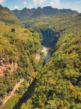 马岭河峡谷