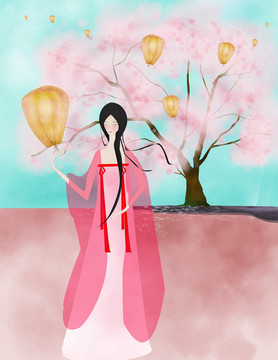 古風插畫