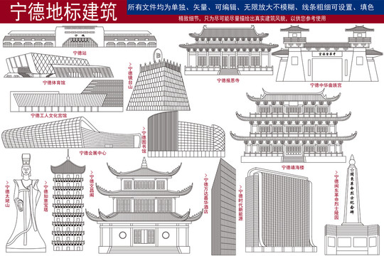 寧德線稿