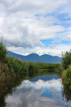 凉山风光一四川盐源泸沽湖