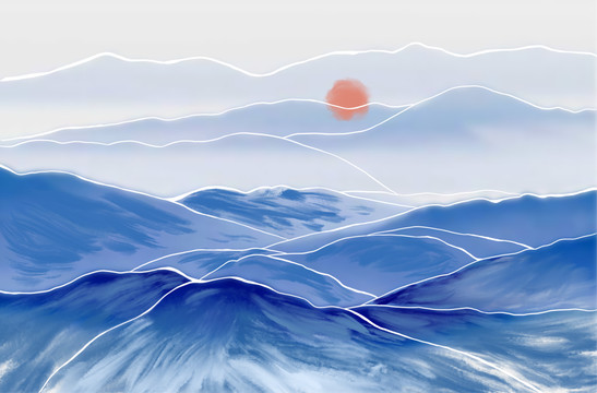 水墨山水