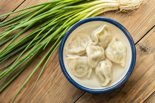 中国传统美食水饺