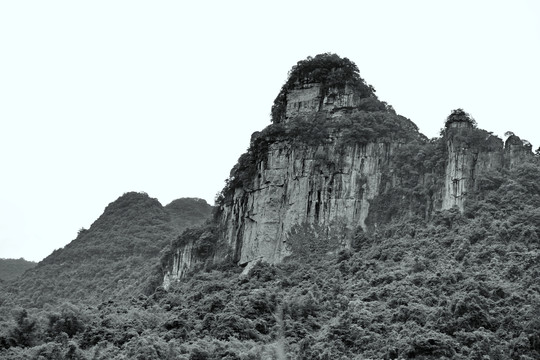 荔波茂兰山峰