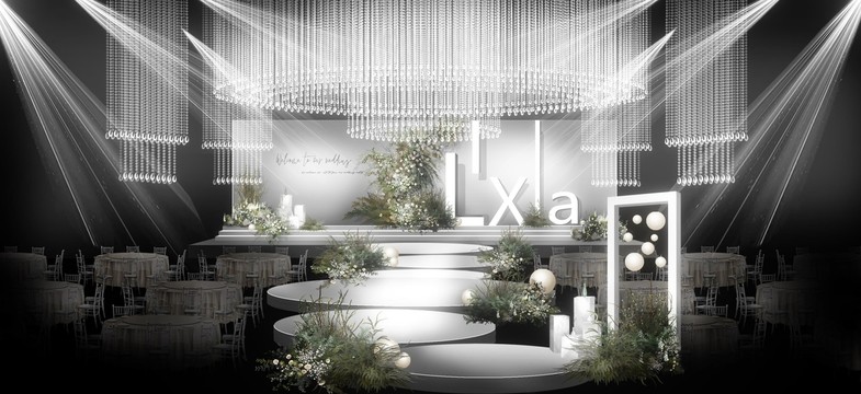韓式婚禮效果圖