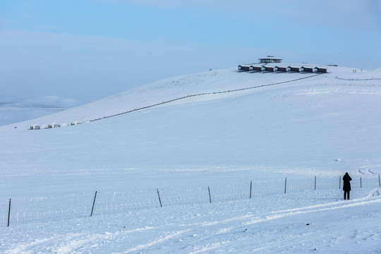 冬季雪原景区景点