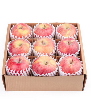 箱子里装着条纹苹果
