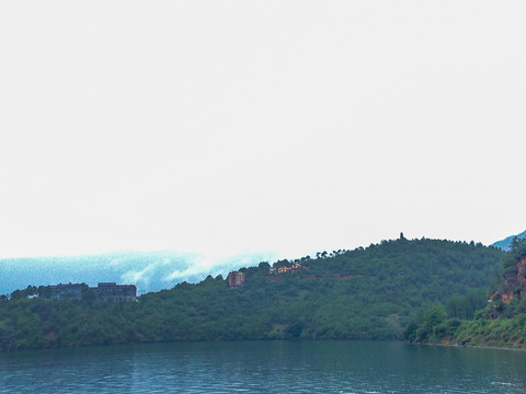 四川泸沽湖风景