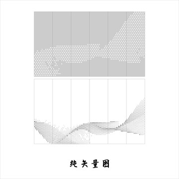 动感镂空图案