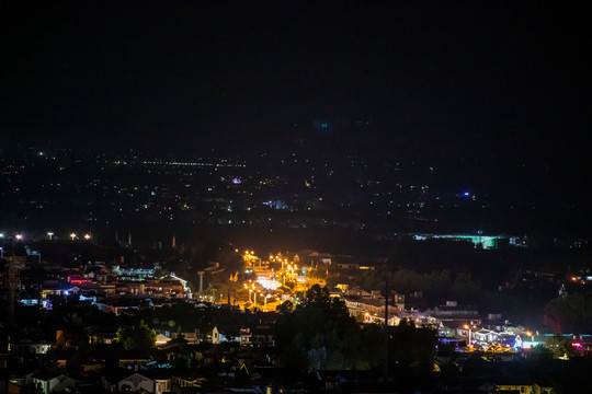 大理古城夜景