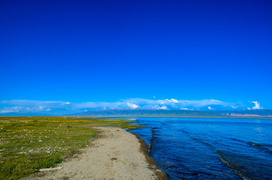 美丽的青海湖风景区