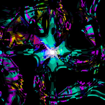 幾何油畫