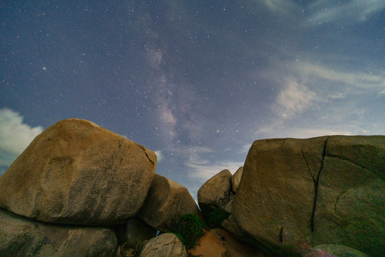 惠州海龟湾银河星空