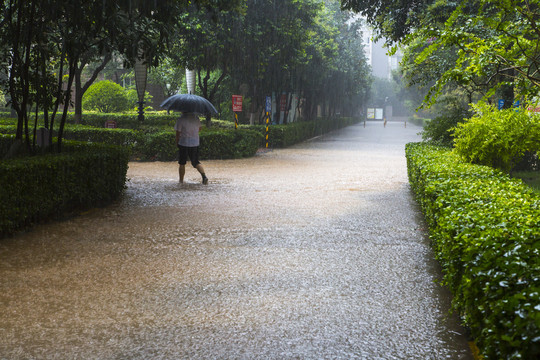 下雨