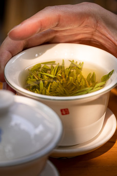 品茗绿茶