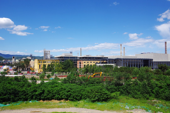建设中的北京首钢园