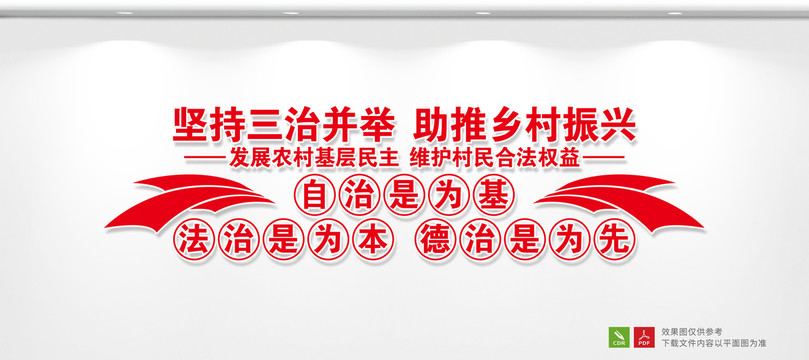 三治并舉