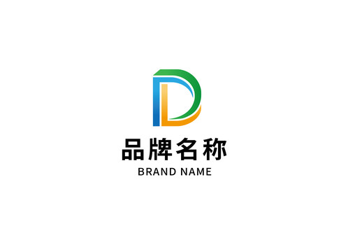 大气个性字母D标志logo