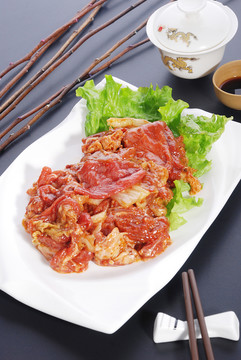 韩式拌肉