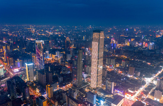 长沙城市地标夜景