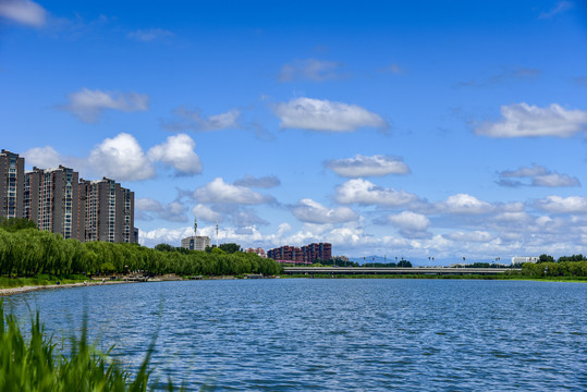 优美的河湖风景