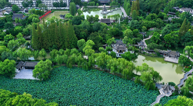 淮安清晏园全景