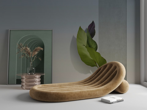 簡(jiǎn)約葉子墻布壁畫背景效果圖