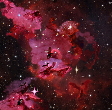 星云星空黑洞彗星火星圖
