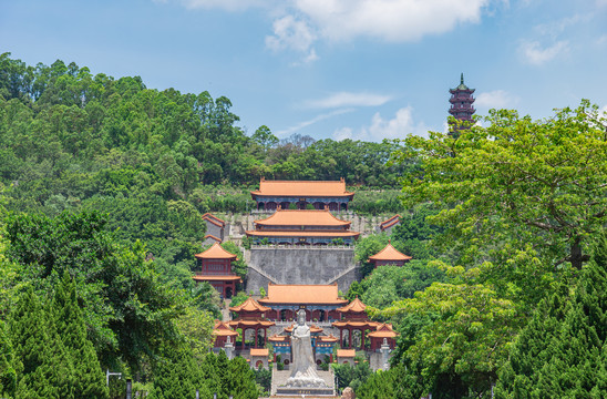 广州南沙天后宫全景