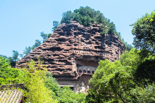 麦积山