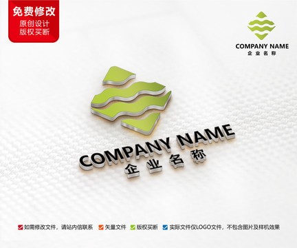 互联网科技M字母LOGO