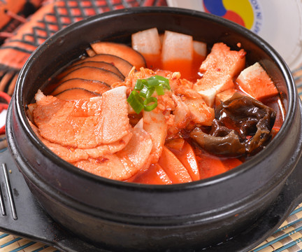 石锅泡菜汤