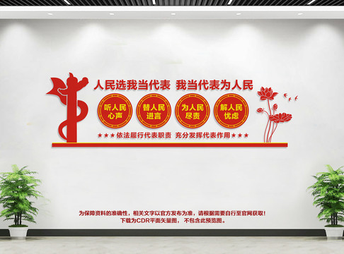 人大代表文化墻
