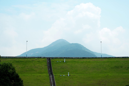 三洲田水库高山远山