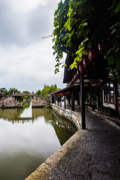 西塘古镇风雨长廊