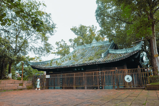 芦山县汉姜古城姜公庙