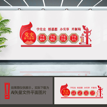 學(xué)黨史文化墻