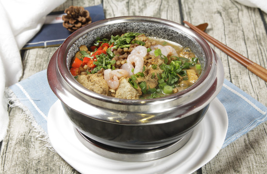 鮮蝦豆腐