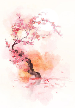 古風(fēng)桃花