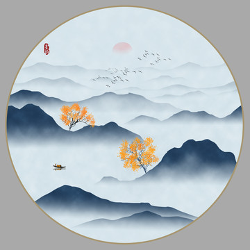 山水画