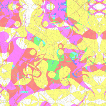 幻彩炫彩幾何線條圖案