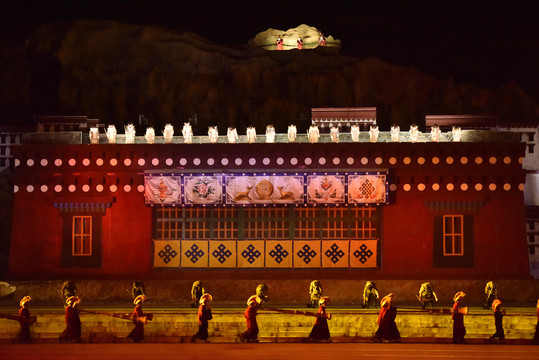 西藏拉萨文成公主演出