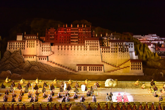 西藏拉萨文成公主演出