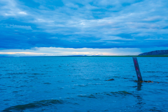 蓝色青海湖