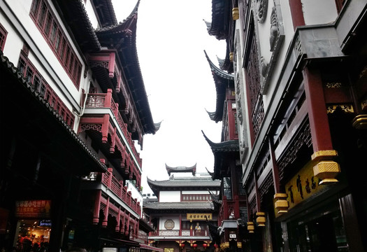 上海城隍庙小吃城建筑