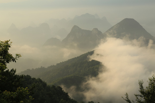 尧山风光