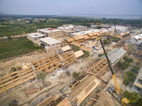 平常街建设工地