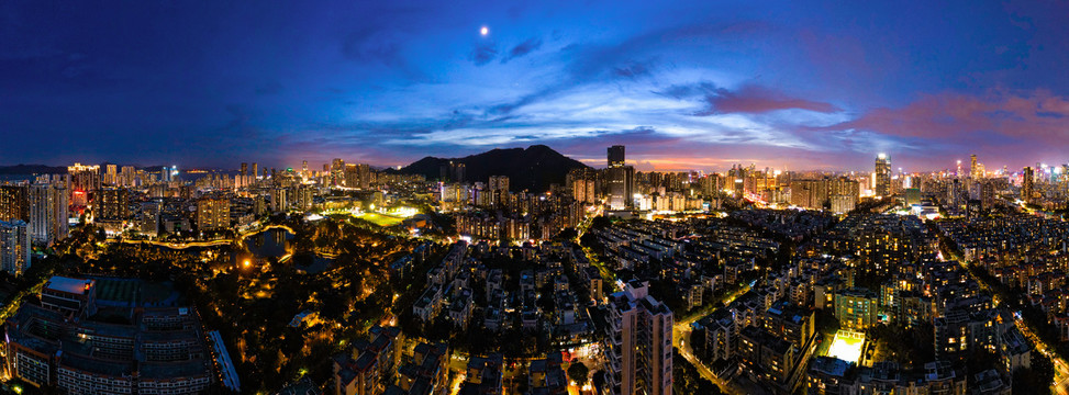 深圳蛇口璀璨夜景