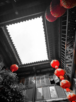 古建筑天井