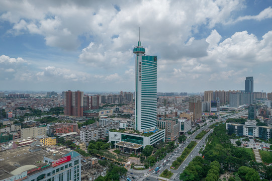 东莞市厚街镇全景