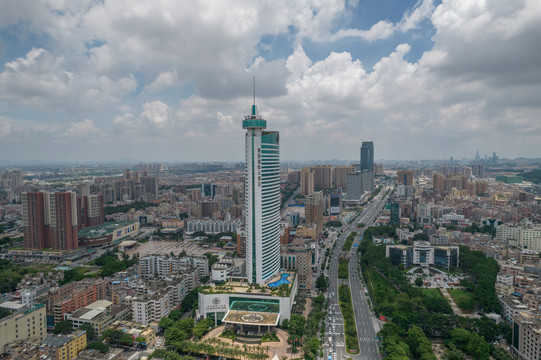 东莞市厚街镇全景